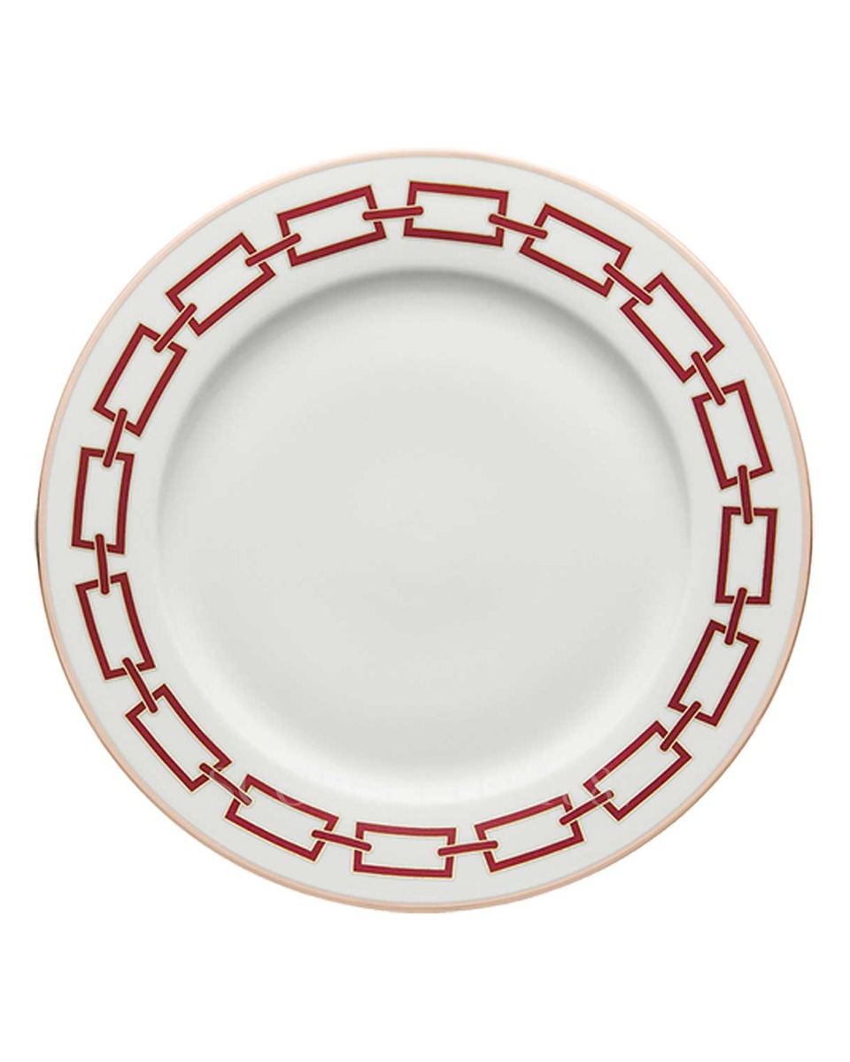 GINORI 1735 Ginori Round 플래터 Catene Red Ginori 1735 Ginori Round Platter Catene Red 01266