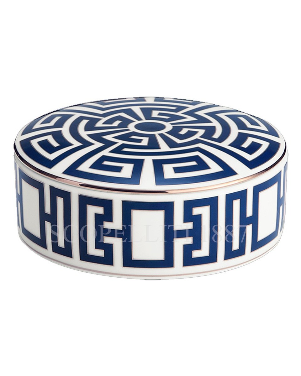 GINORI 1735 Round Flat 플래터 Labirinto 블루 Ginori 1735 Round Flat Platter Labirinto Blue 01269