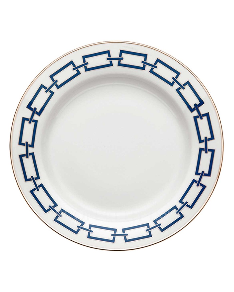 GINORI 1735 Ginori Round 플래터 Catene 블루 Ginori 1735 Ginori Round Platter Catene Blue 01286