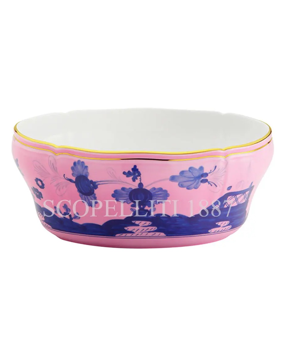 GINORI 1735 오발 샐러드볼 오리엔트E Italiano Azalea Ginori 1735 Oval Salad Bowl Oriente Italiano Azalea 01295