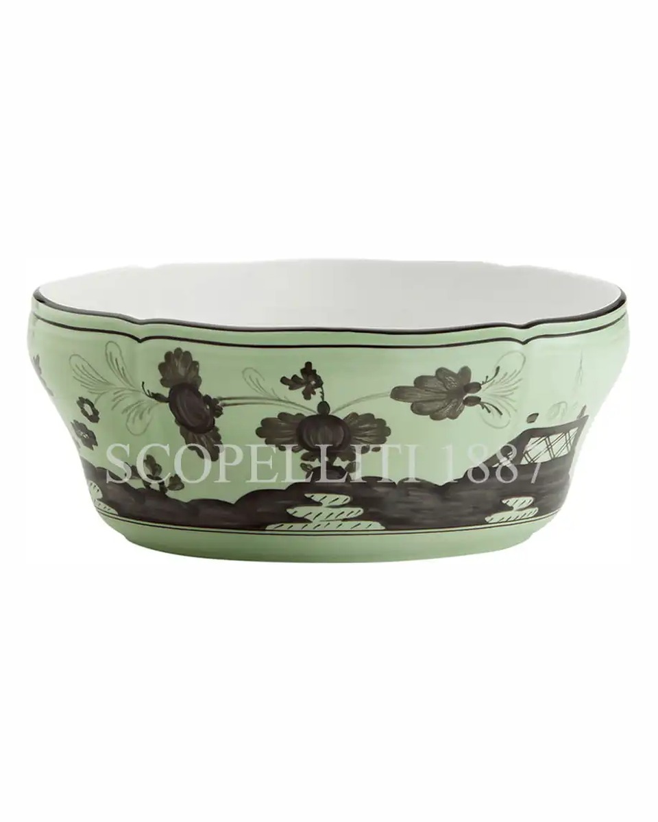 GINORI 1735 오발 샐러드볼 오리엔트E Italiano Bario Ginori 1735 Oval Salad Bowl Oriente Italiano Bario 01300