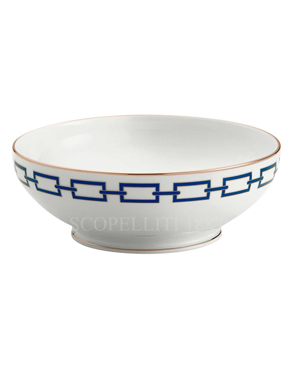 GINORI 1735 Ginori 샐러드볼 Catene 블루 Ginori 1735 Ginori Salad Bowl Catene Blue 01306