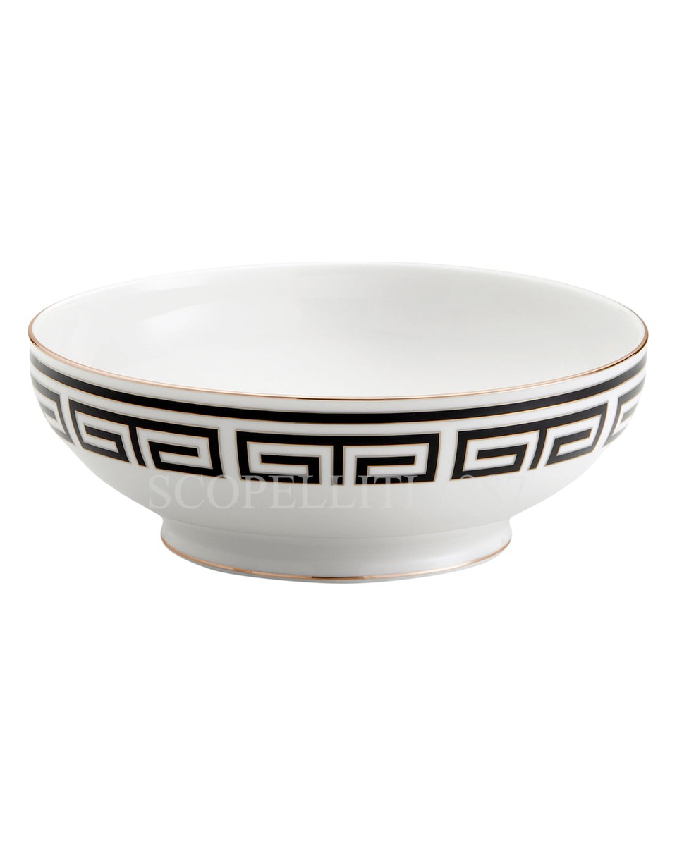GINORI 1735 샐러드볼 Labirinto 블랙 Ginori 1735 Salad Bowl Labirinto Black 01307