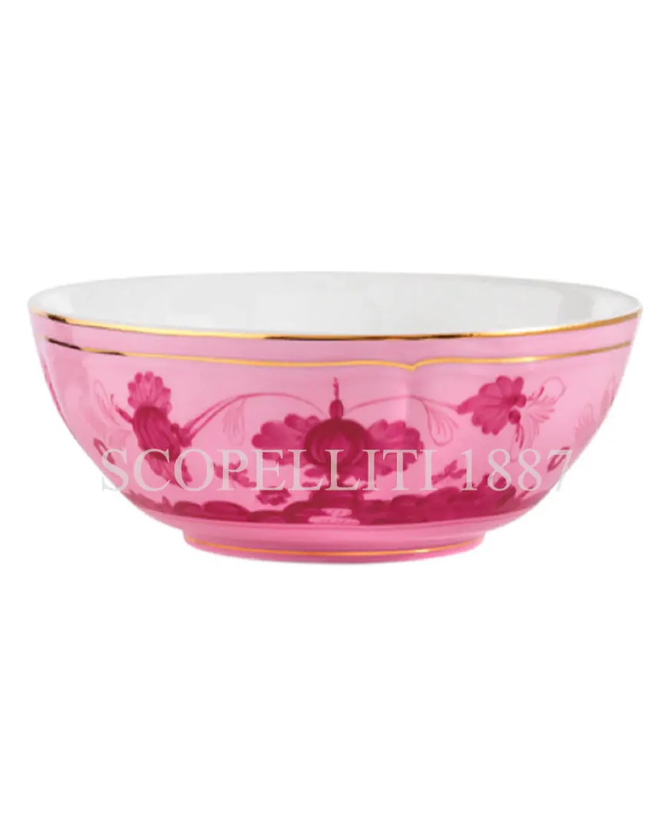 GINORI 1735 Sugar 볼 With Lid 오리엔트E Italiano Porpora Ginori 1735 Sugar Bowl With Lid Oriente Italiano Porpora 01308