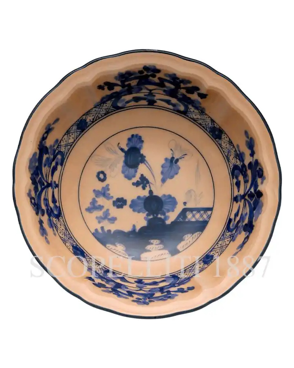 GINORI 1735 Sugar 볼 With Lid 오리엔트E Italiano Cipria Ginori 1735 Sugar Bowl With Lid Oriente Italiano Cipria 01315