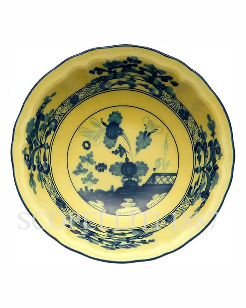 GINORI 1735 Sugar 볼 With Lid 오리엔트E Italiano Citrino Ginori 1735 Sugar Bowl With Lid Oriente Italiano Citrino 01314