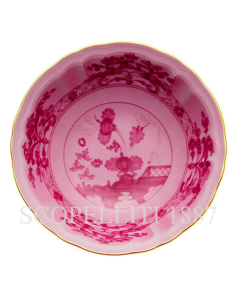 GINORI 1735 과일 볼 오리엔트E Italiano Porpora Ginori 1735 Fruit Bowl Oriente Italiano Porpora 01324