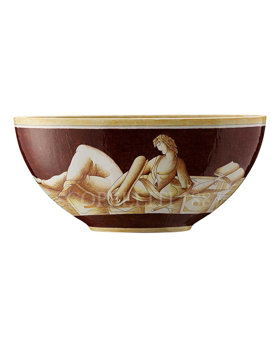 GINORI 1735 Ginori Gio Ponti 오발 볼 La 레트라 Ginori 1735 Ginori Gio Ponti Oval Bowl La Lettura 01358