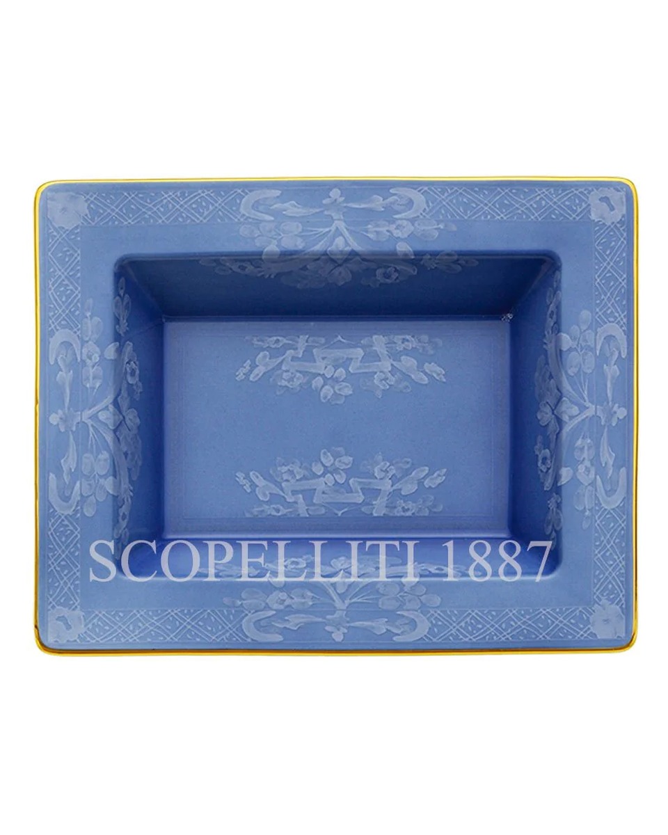 GINORI 1735 직사각형 Vide Poche 오리엔트E Italiano Pervinca Ginori 1735 Rectangular Vide Poche Oriente Italiano Pervinca 01372