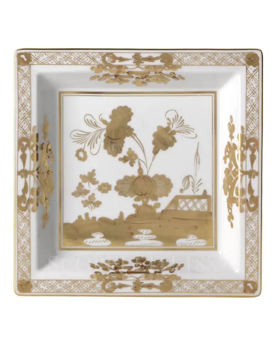GINORI 1735 라지 Vide Poche 오리엔트E Italiano Vermiglio Ginori 1735 Large Vide Poche Oriente Italiano Vermiglio 01379