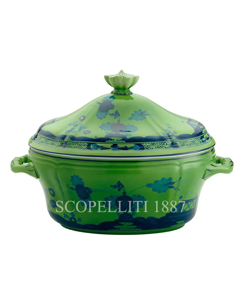 GINORI 1735 직사각형 Vide Poche 오리엔트E Italiano Malachite Ginori 1735 Rectangular Vide Poche Oriente Italiano Malachite 01384