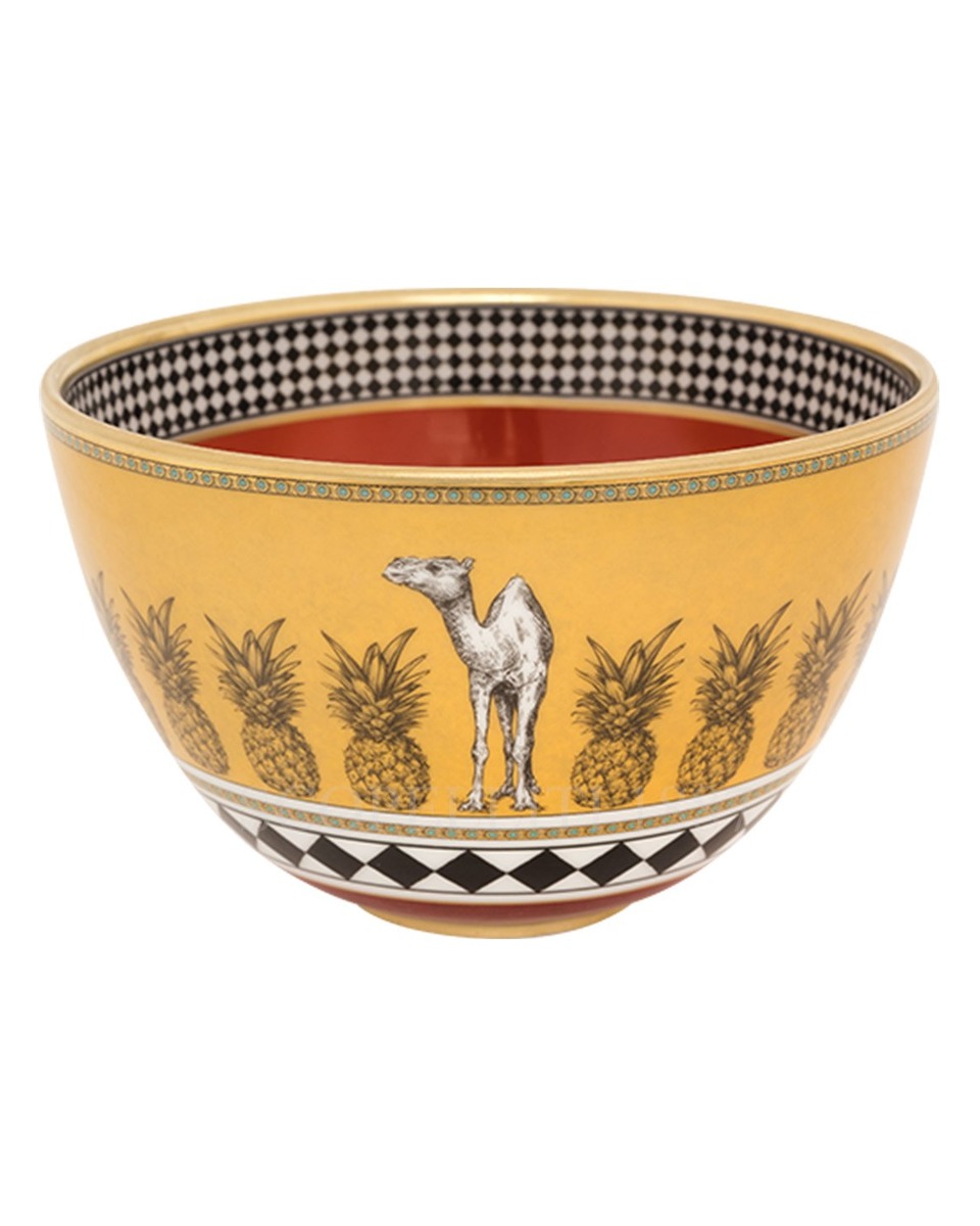 GINORI 1735 Ginori 토템 Camel 사각 스퀘어D Valet 트레이 Customizable Ginori 1735 Ginori Totem Camel Squared Valet Tray Customizable 01399