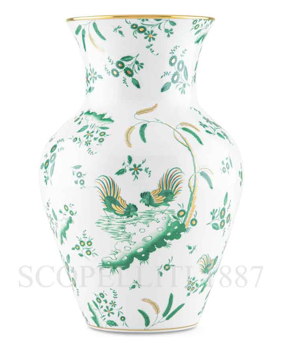 GINORI 1735 라지 Ming 화병 꽃병 오리엔트E Italiano Bario Ginori 1735 Large Ming Vase Oriente Italiano Bario 01489