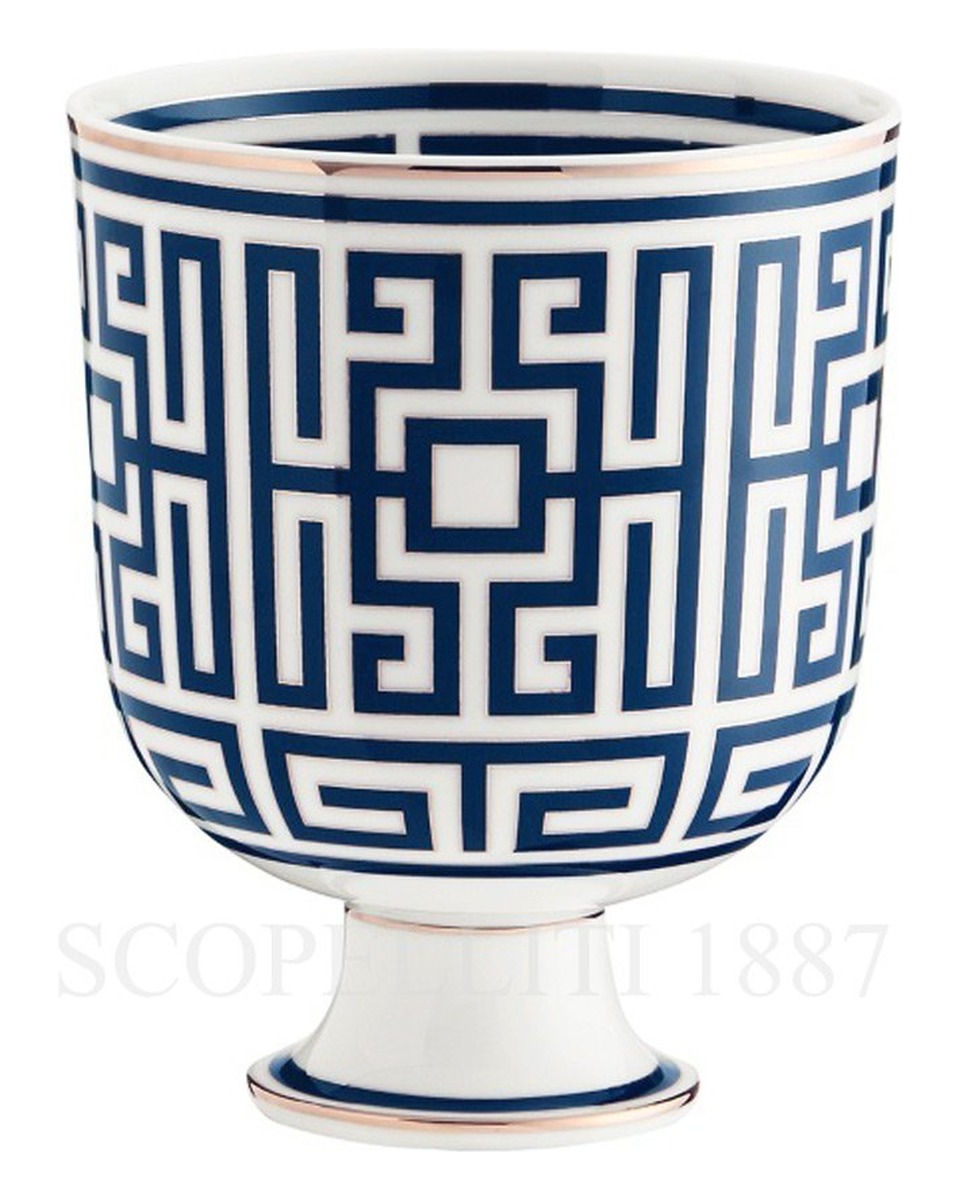 GINORI 1735 Cachepot 화병 꽃병 Labirinto 블루 Ginori 1735 Cachepot Vase Labirinto Blue 01513