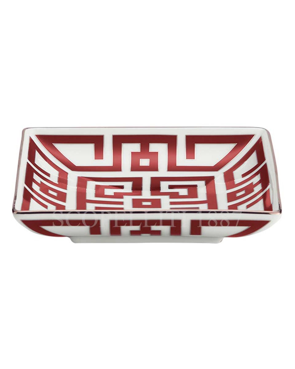 GINORI 1735 화병 꽃병 Cachepot Labirinto Red Ginori 1735 Vase Cachepot Labirinto Red 01521