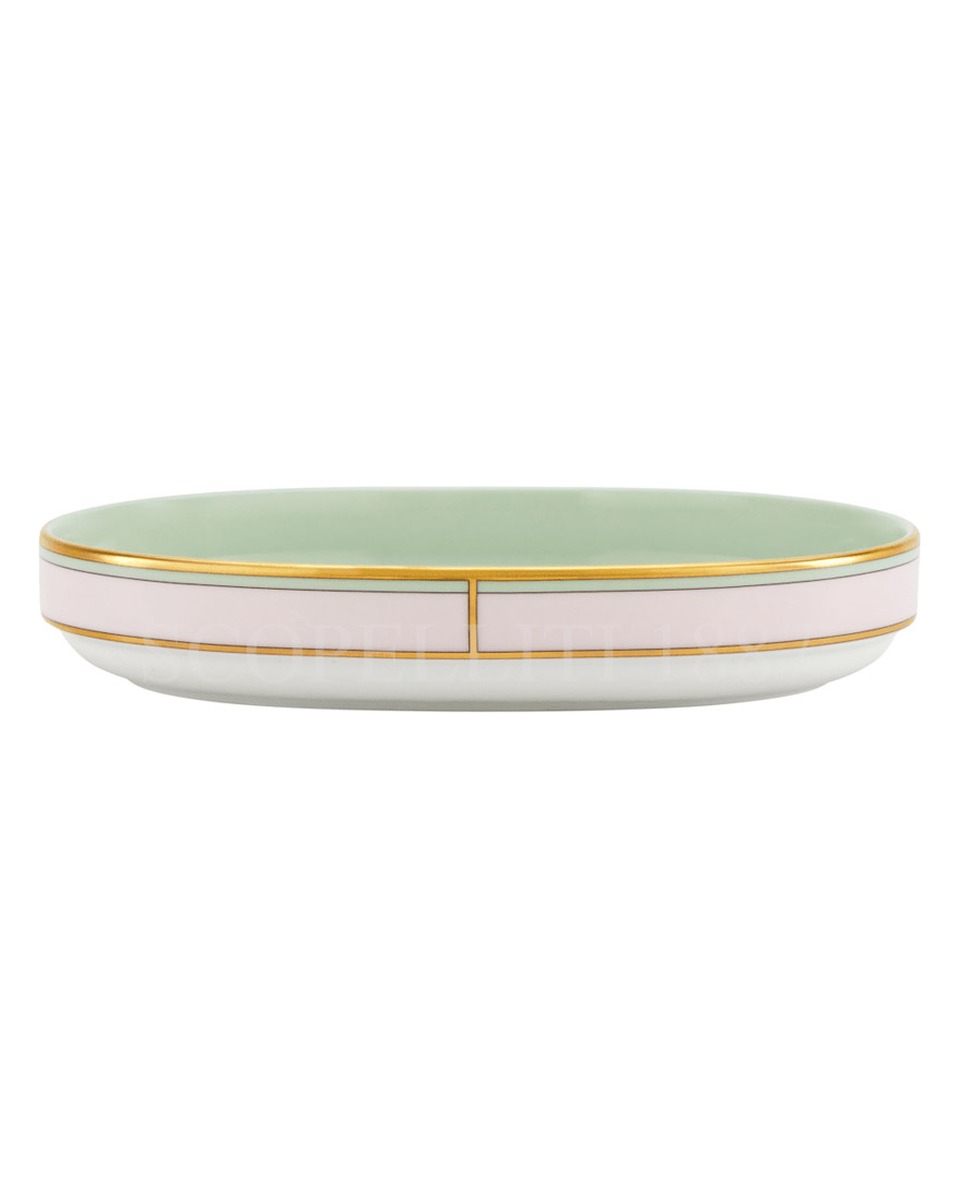 GINORI 1735 Pickle 디쉬 Labirinto 블랙 Ginori 1735 Pickle Dish Labirinto Black 01560