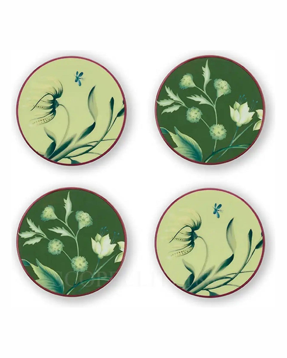 GINORI 1735 Ginori 토템 Set of 4 컵받침 Ginori 1735 Ginori Totem Set of 4 Coasters 01563