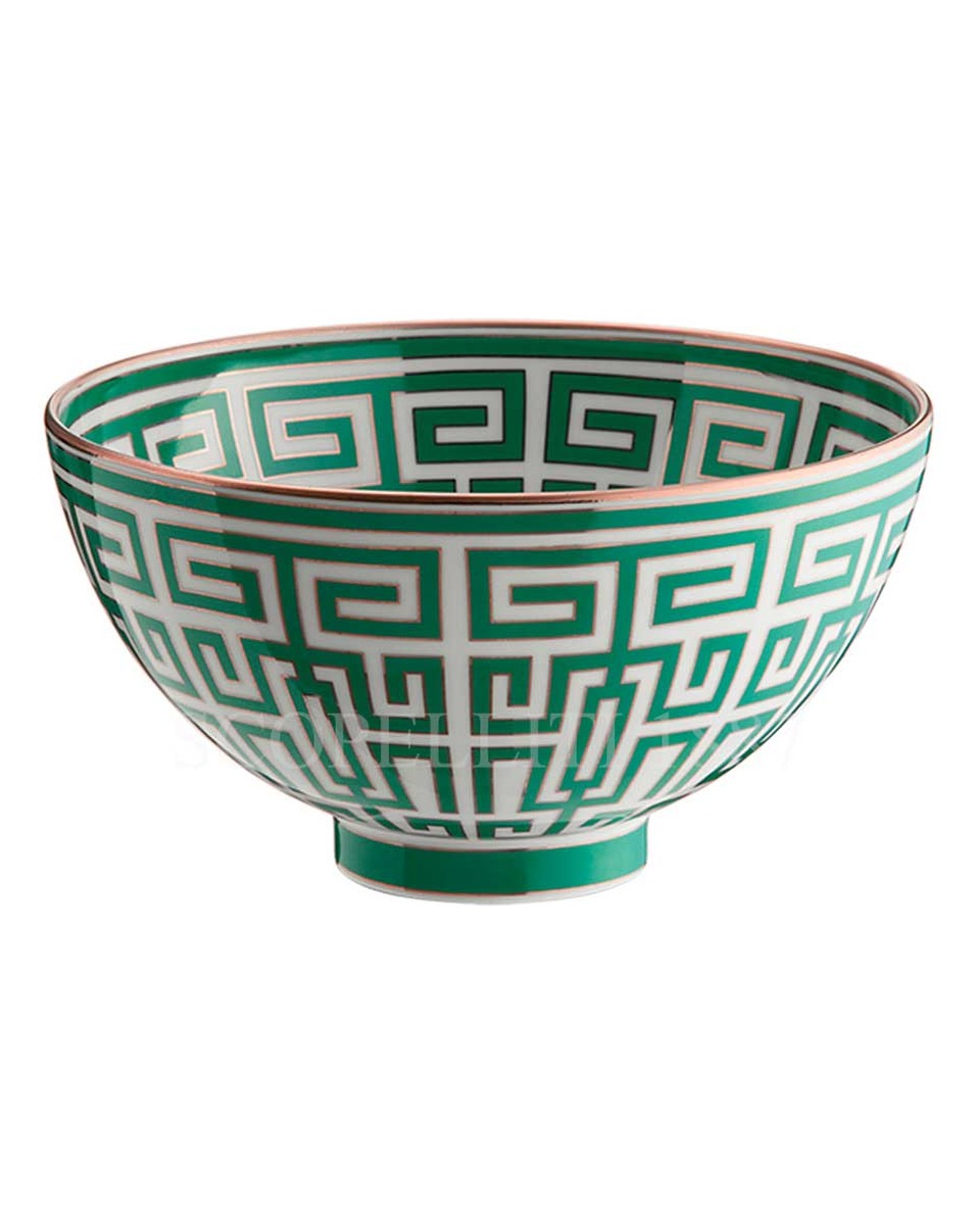 GINORI 1735 Gio Ponti 볼 Labirinto 그린 Ginori 1735 Gio Ponti Bowl Labirinto Green 01589