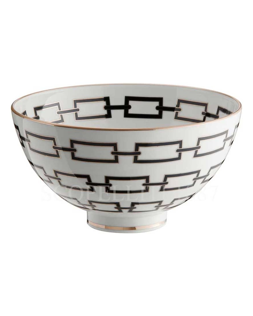 GINORI 1735 Ginori Gio Ponti 볼 Catene Red Ginori 1735 Ginori Gio Ponti Bowl Catene Red 01598