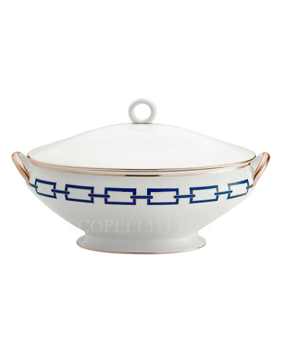 GINORI 1735 Ginori 사각 스퀘어 볼 Catene 블랙 Ginori 1735 Ginori Square Bowl Catene Black 01610