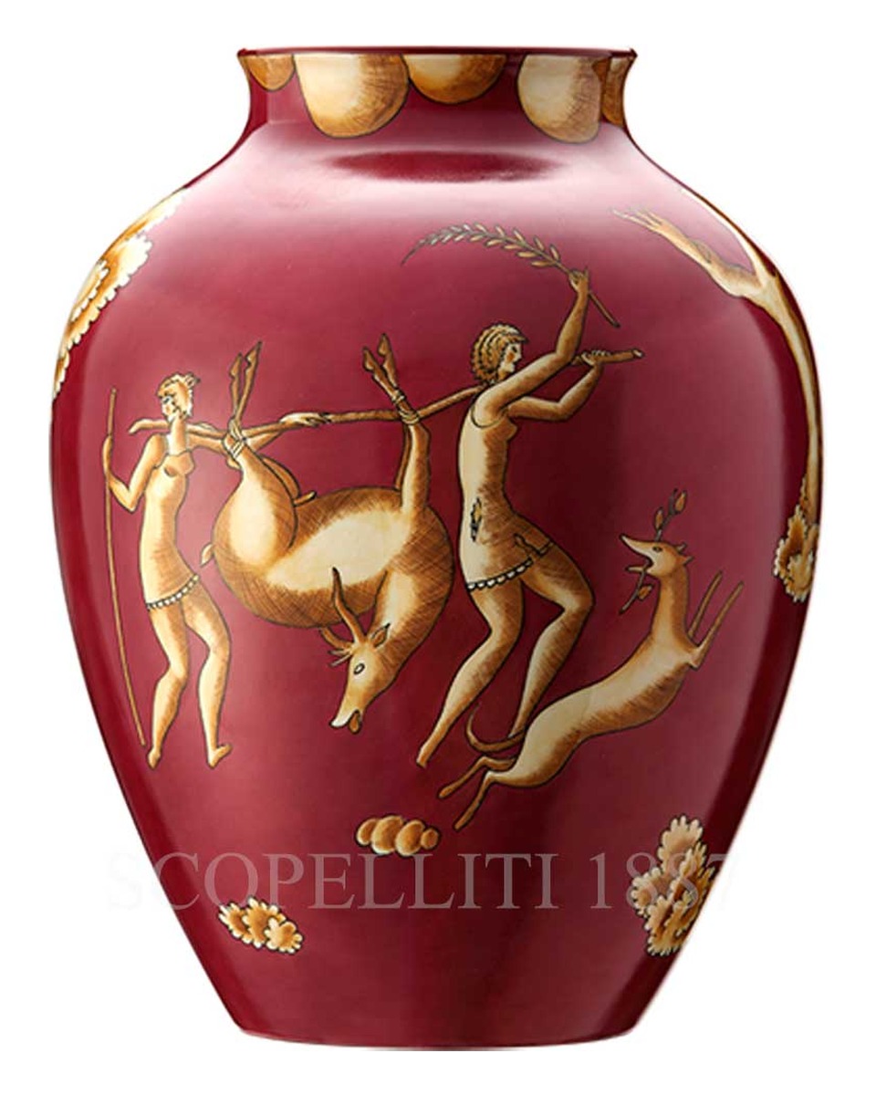 GINORI 1735 Gio Ponti 볼 Labirinto Red Ginori 1735 Gio Ponti Bowl Labirinto Red 01603
