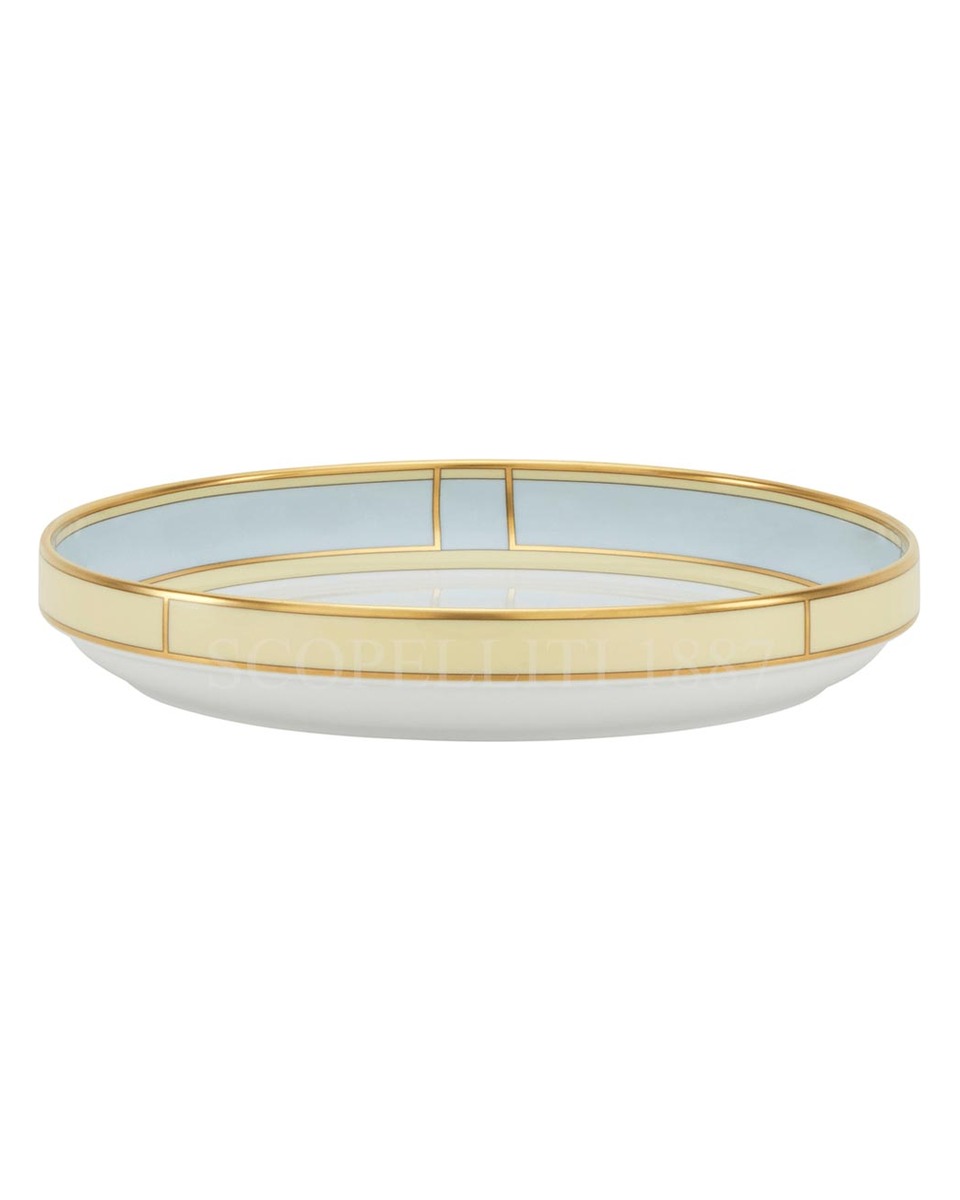 GINORI 1735 Ginori 사각 스퀘어 볼 Catene 블루 Ginori 1735 Ginori Square Bowl Catene Blue 01615