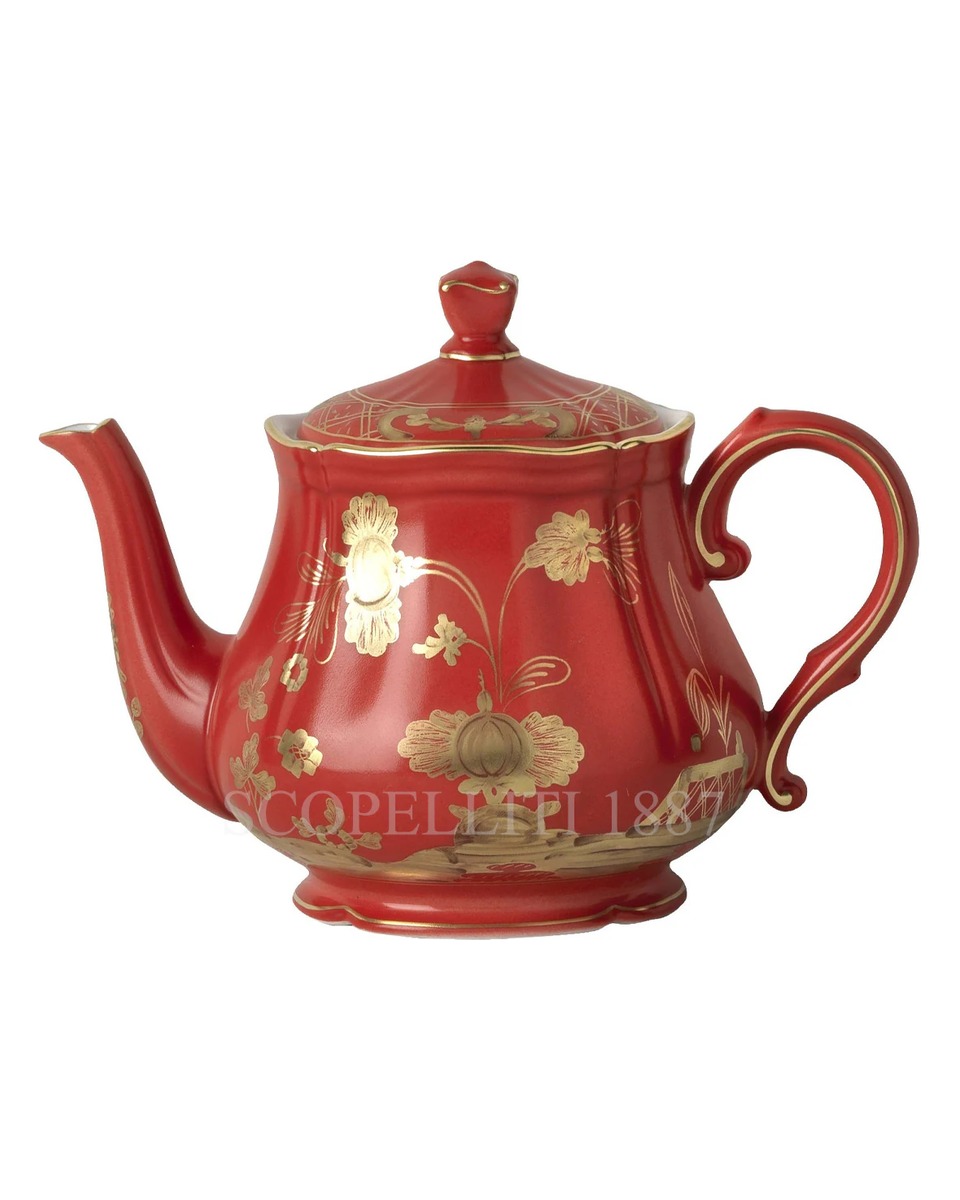 GINORI 1735 티포트 오리엔트E Italiano Pervinca Ginori 1735 Teapot Oriente Italiano Pervinca 01620