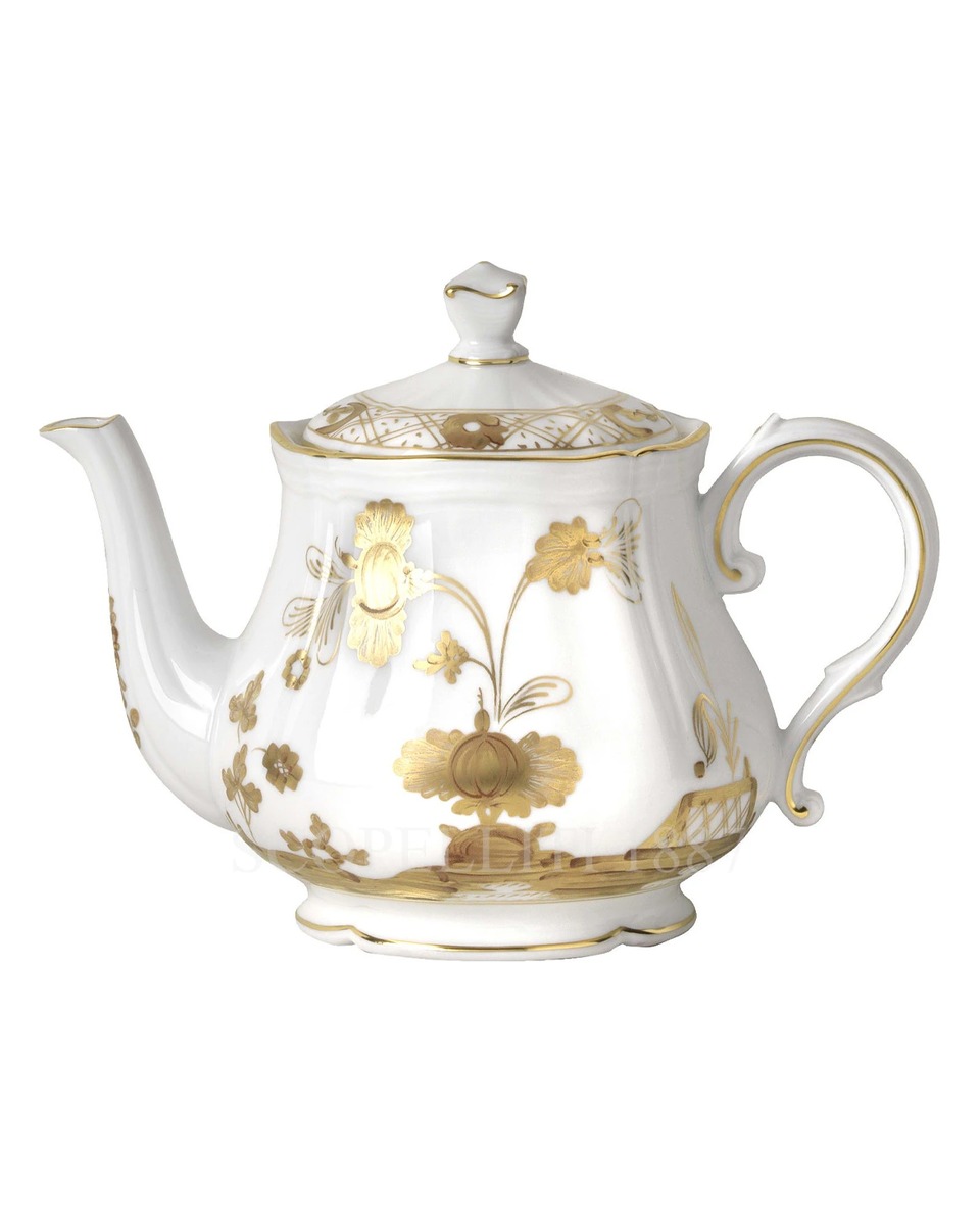 GINORI 1735 티포트 오리엔트E Italiano Porpora Ginori 1735 Teapot Oriente Italiano Porpora 01619