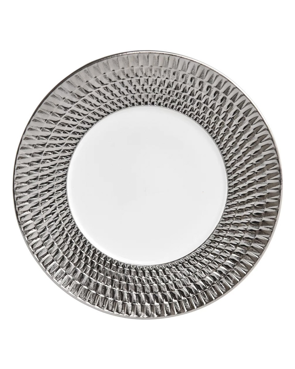 BERNARDAUD 샐러드 접시 Twist Platinum Bernardaud Salad Plate Twist Platinum 01641