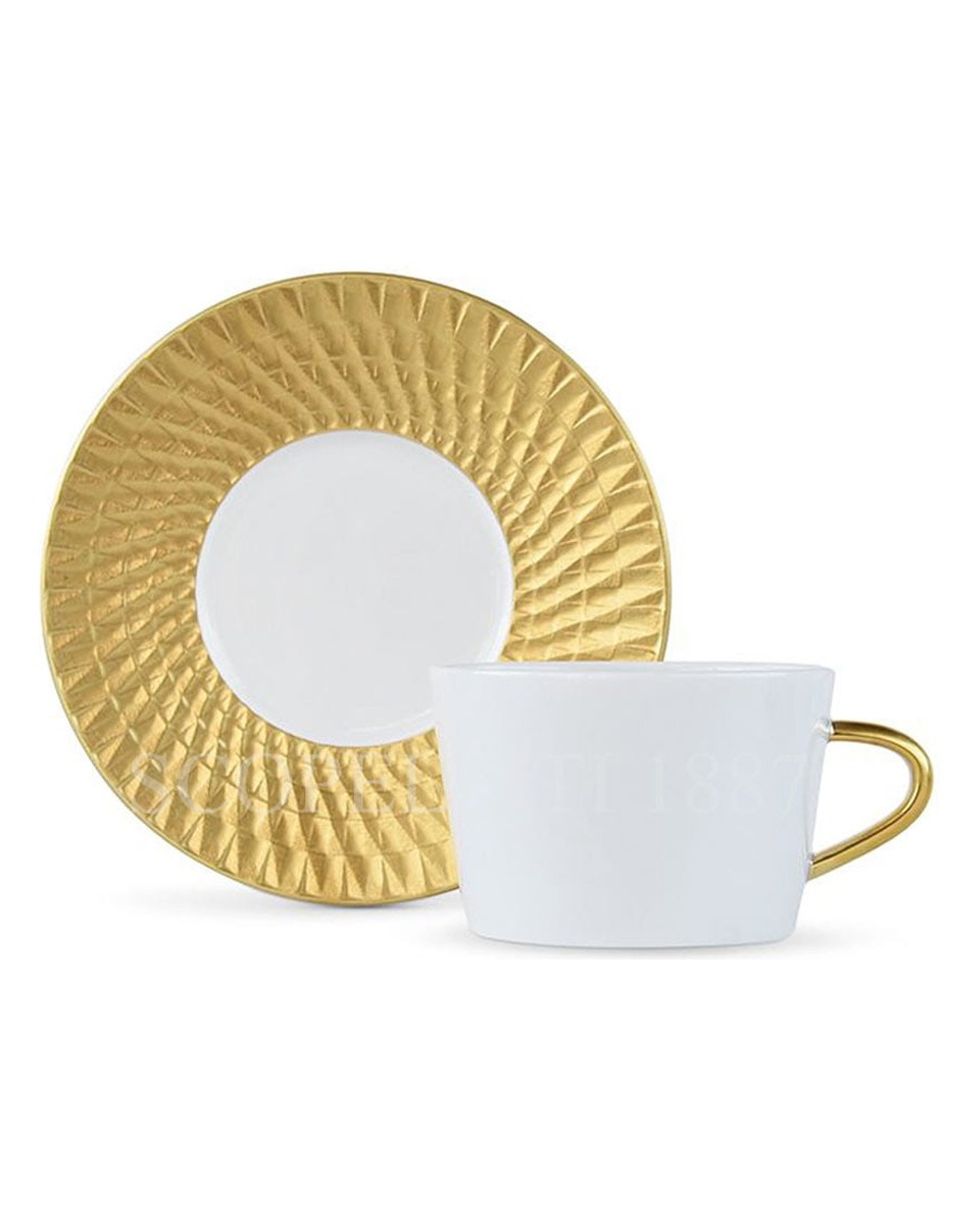 BERNARDAUD 티 컵앤소서 Twist Again Bernardaud Tea Cup and Saucer Twist Again 01651