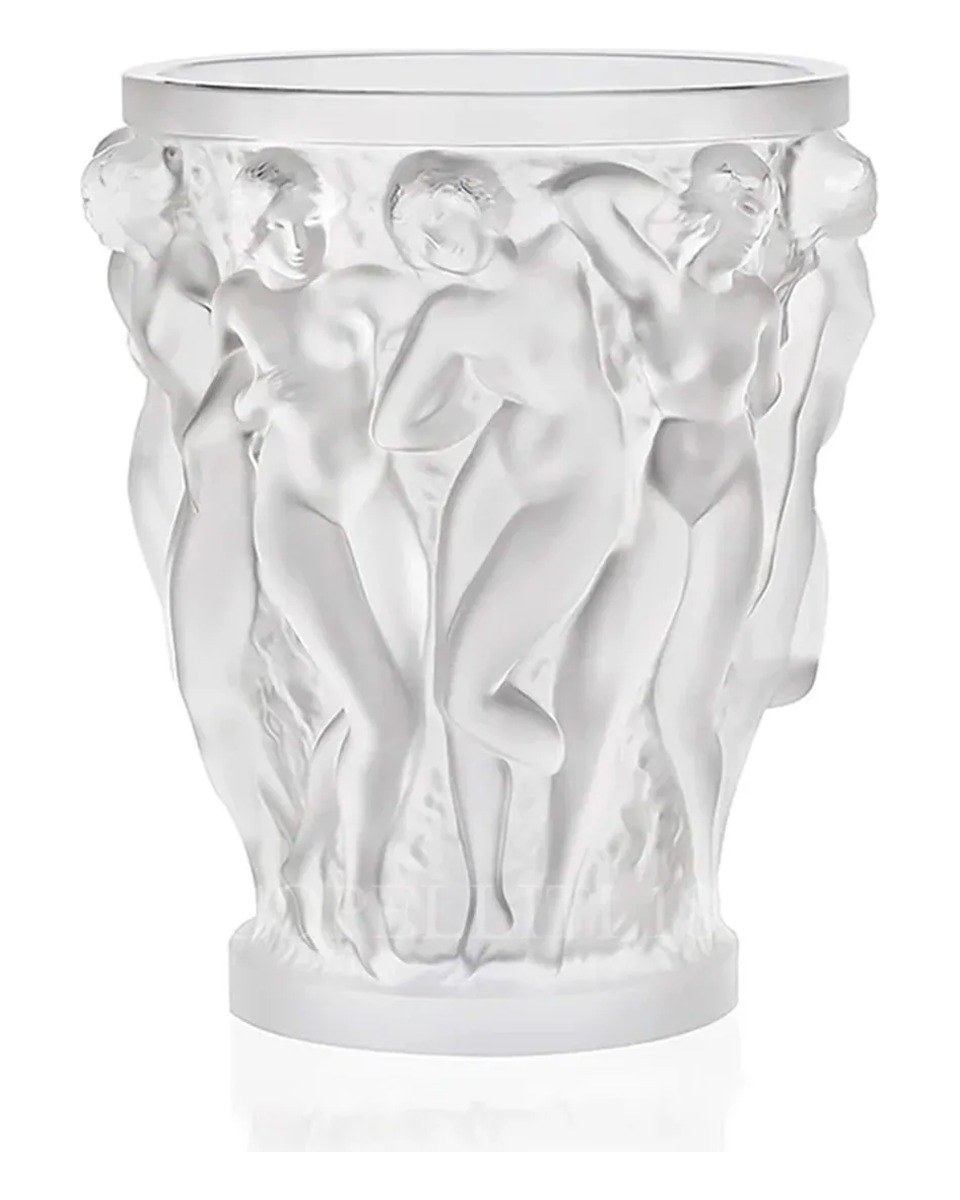 LALIQUE 라지 CENTER피스 Bacchantes Clear 크리스탈 Lalique Large Centerpiece Bacchantes Clear Crystal 01798