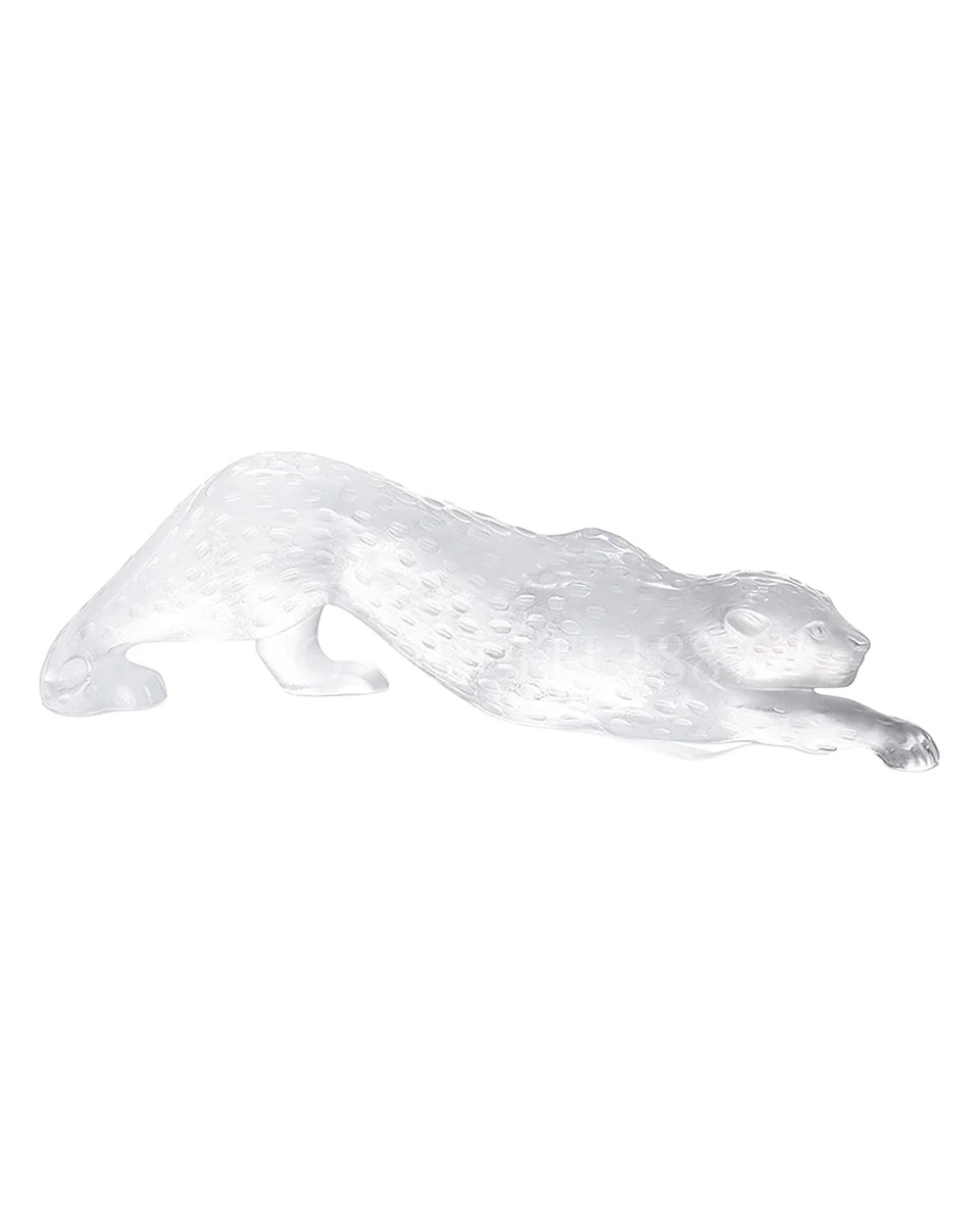 LALIQUE Zeila Panther 스컬쳐 라지 Clear Lalique Zeila Panther Sculpture Large Clear 01824 1/3