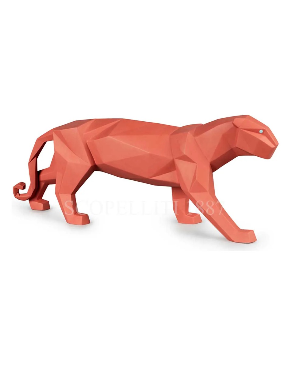 LLADROE Panther Figurine 코랄 Matte LladrOE Panther Figurine Coral Matte 01924