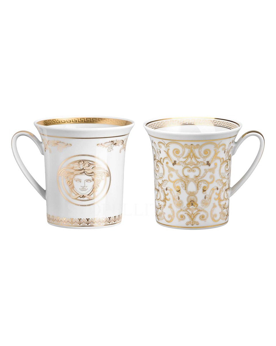 베르사체 2 머그 메두사 Gala Gift Set Versace 2 Mugs Medusa Gala Gift Set 01971