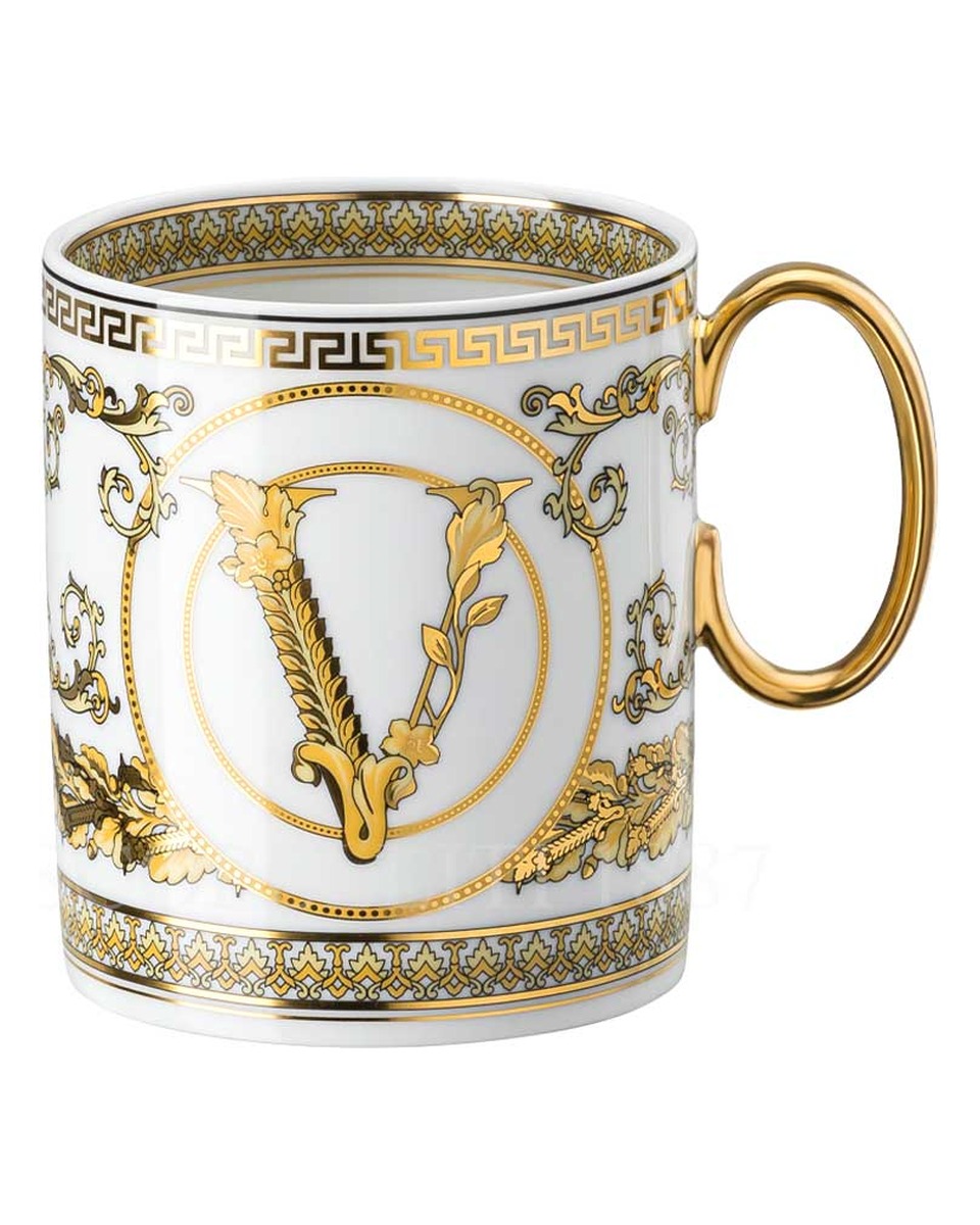 베르사체 머그 Virtus Gala 화이트 Versace Mug Virtus Gala White 01976