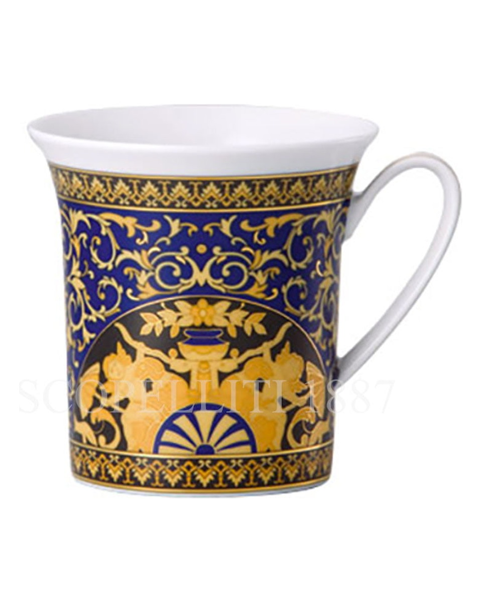 베르사체 머그 메두사 블루 Versace Mug Medusa Blue 01990