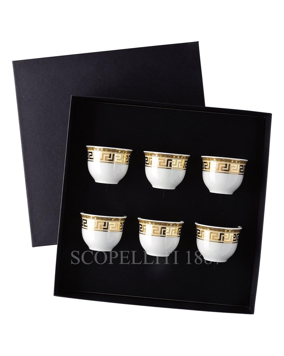 베르사체 Set of 6 머그 small Prestige Gala Versace Set of 6 Mugs small Prestige Gala 01998