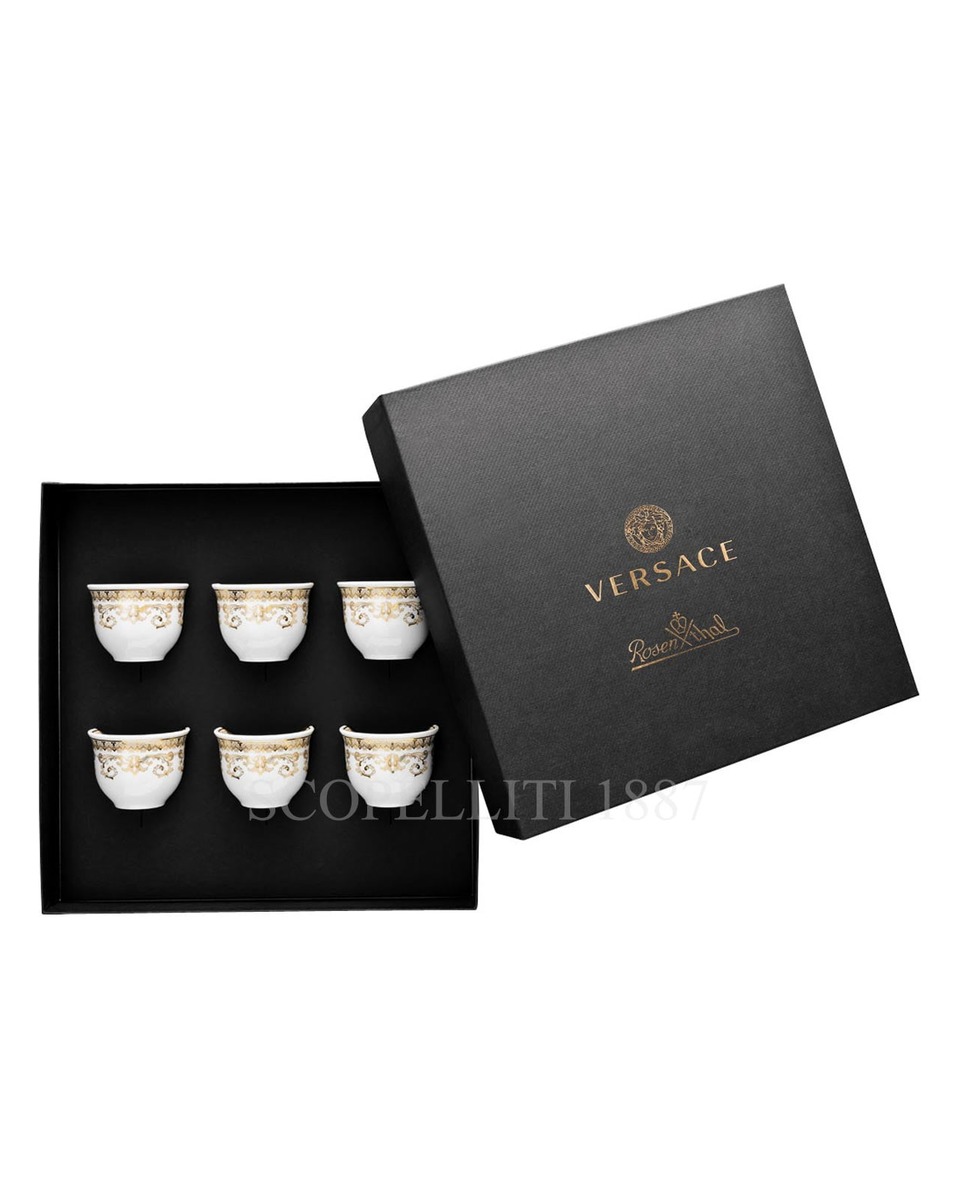 베르사체 Set of 6 머그 small 메두사 Gala Versace Set of 6 mugs small Medusa Gala 01997