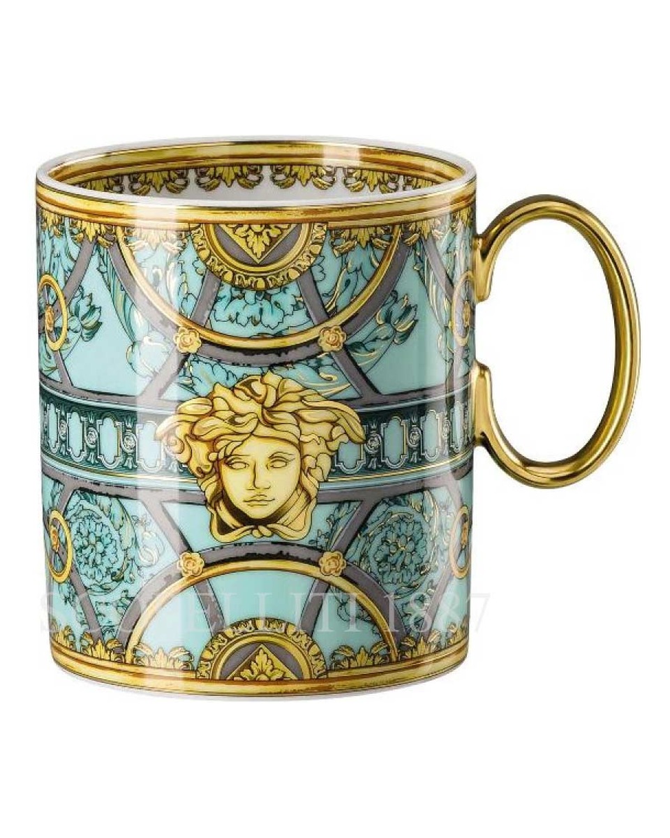 베르사체 머그 Scala del Palazzo 그린 Versace Mug Scala del Palazzo Green 02000