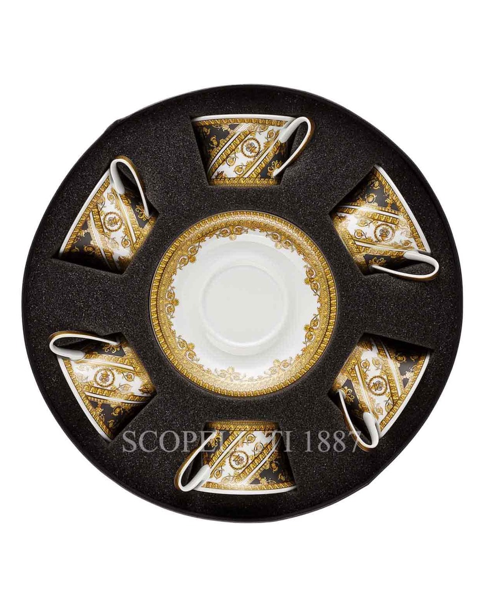 베르사체 Gift Set of 6 Tea Cups I love Baroque Versace Gift Set of 6 Tea Cups I love Baroque 02067