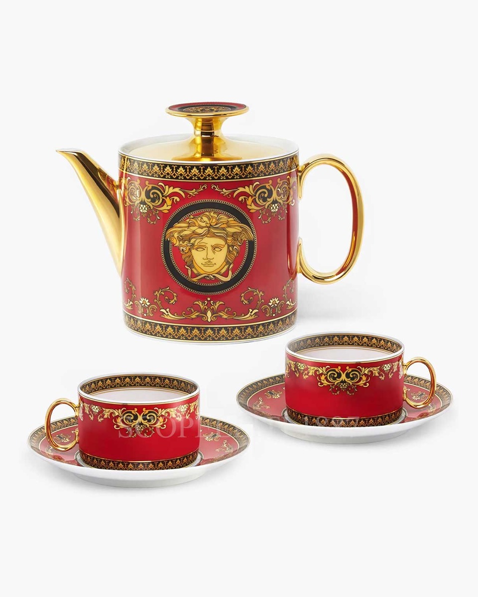 베르사체 gift set of 6 tea cups and 소서 Le Jardin de Versace gift set of 6 tea cups and saucers Le Jardin de 02075