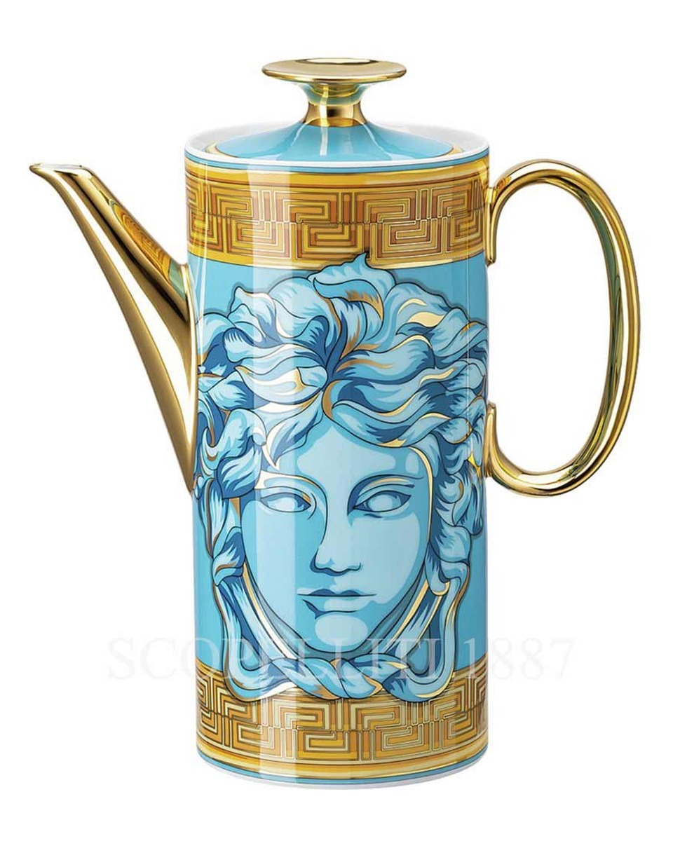 베르사체 Tea Pot 메두사 Amplified 오렌지 Coin Versace Tea Pot Medusa Amplified Orange Coin 02092