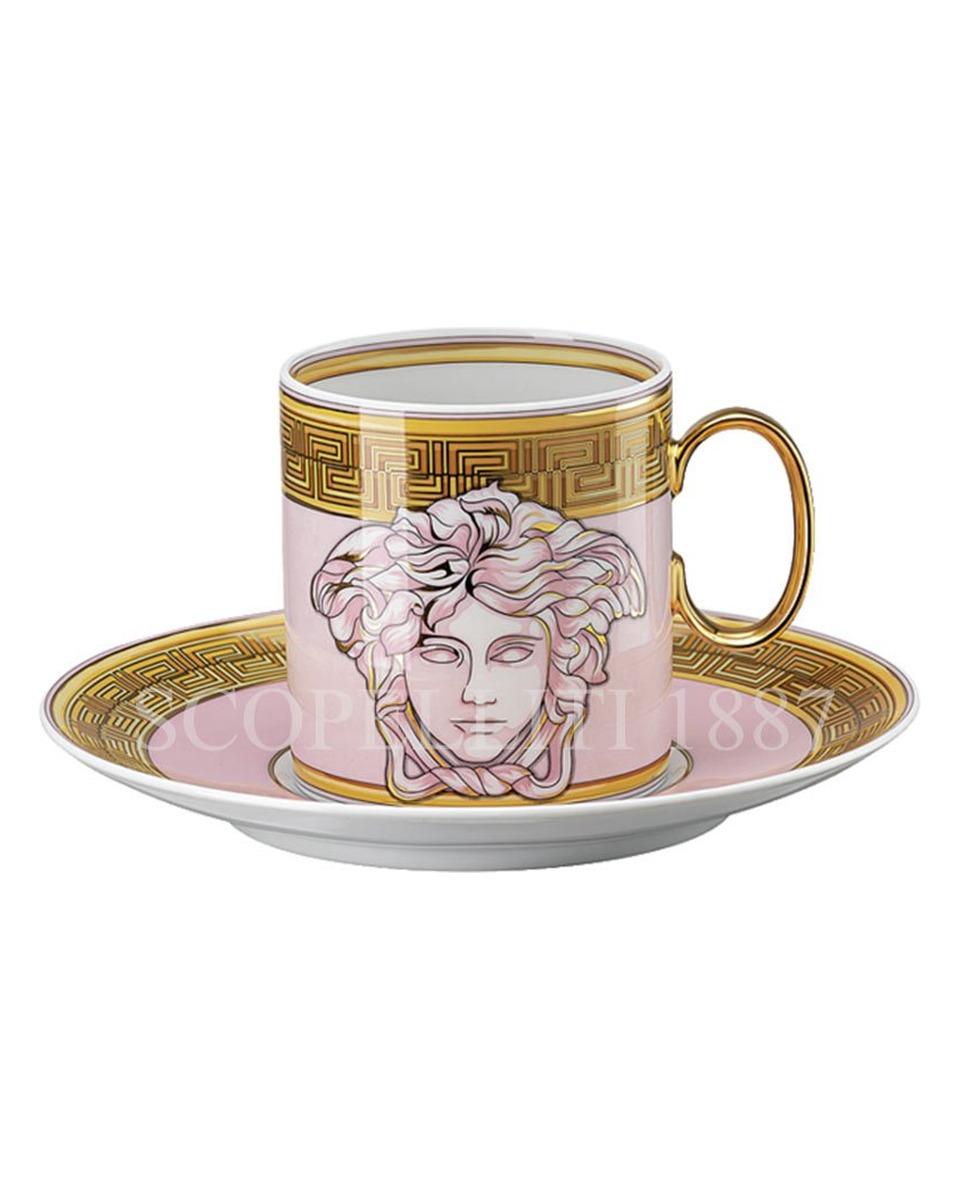 베르사체 에스프레소 컵 메두사 Amplified 핑크 Coin Versace Espresso Cup Medusa Amplified Pink Coin 02124