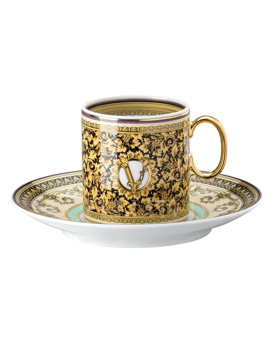 베르사체 Espresso 컵앤소서 Barocco Mosaic Versace Espresso Cup and Saucer Barocco Mosaic 02130