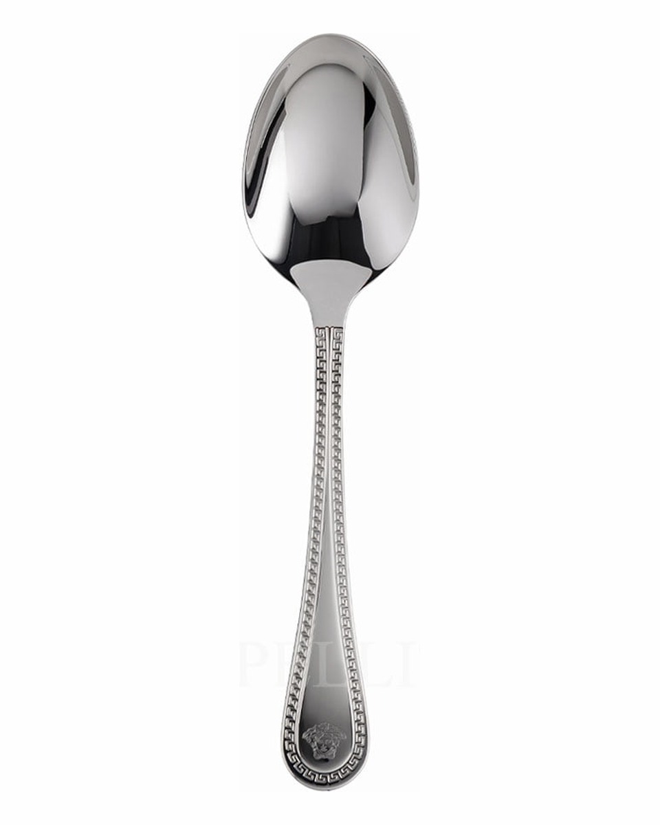 베르사체 디저트 Spoon 메두사 커트러리 골드 접시 Versace Dessert Spoon Medusa Cutlery Gold Plated 02192