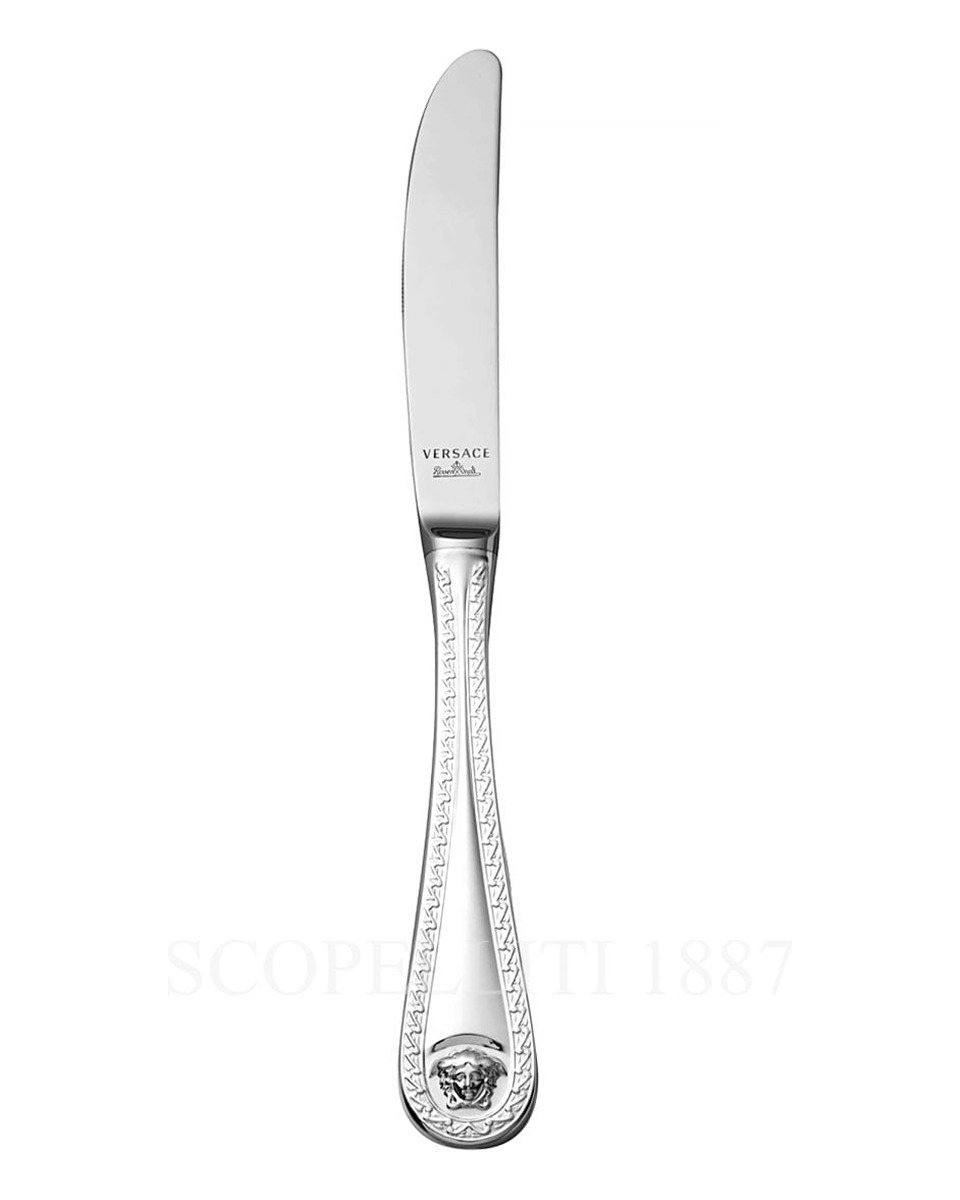 베르사체 Sauce 국자 메두사 커트러리 실버 접시 Versace Sauce Ladle Medusa Cutlery Silver Plated 02203