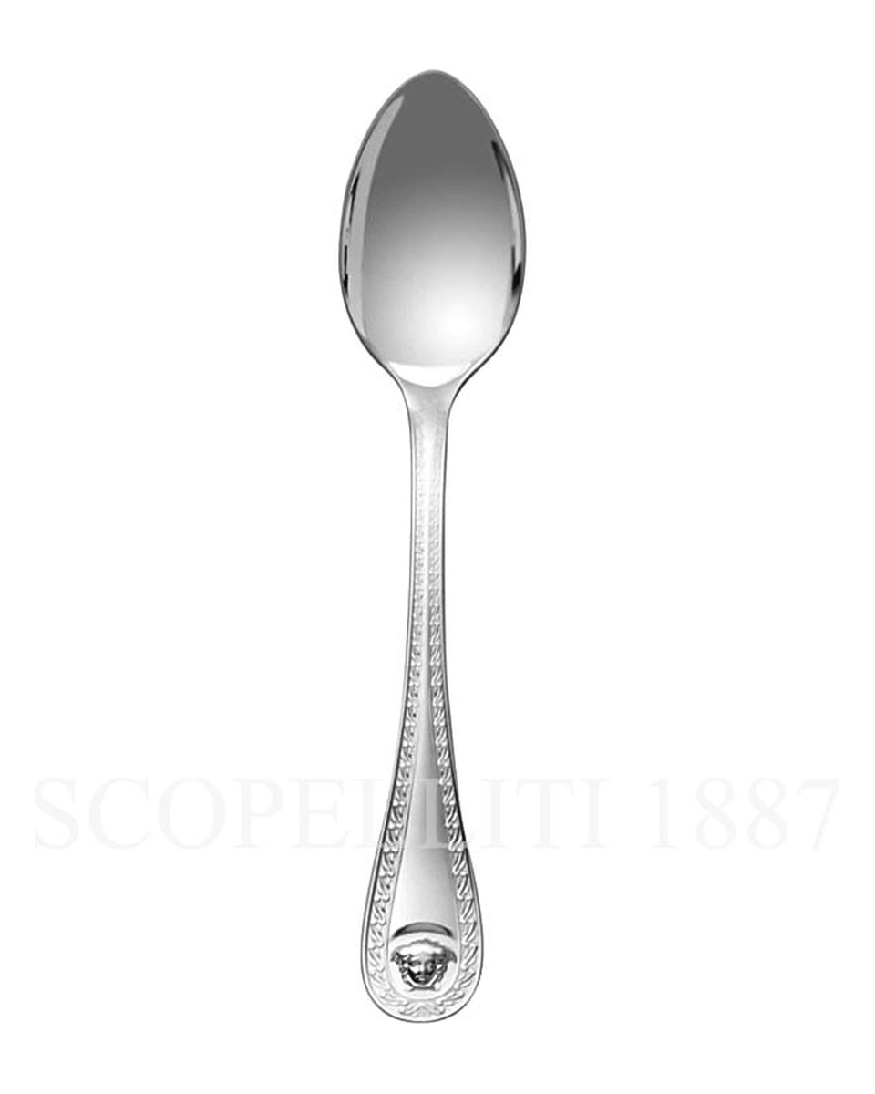 베르사체 Espresso Spoon 메두사 커트러리 실버 접시D Versace Espresso Spoon Medusa Cutlery Silver Plated 02205