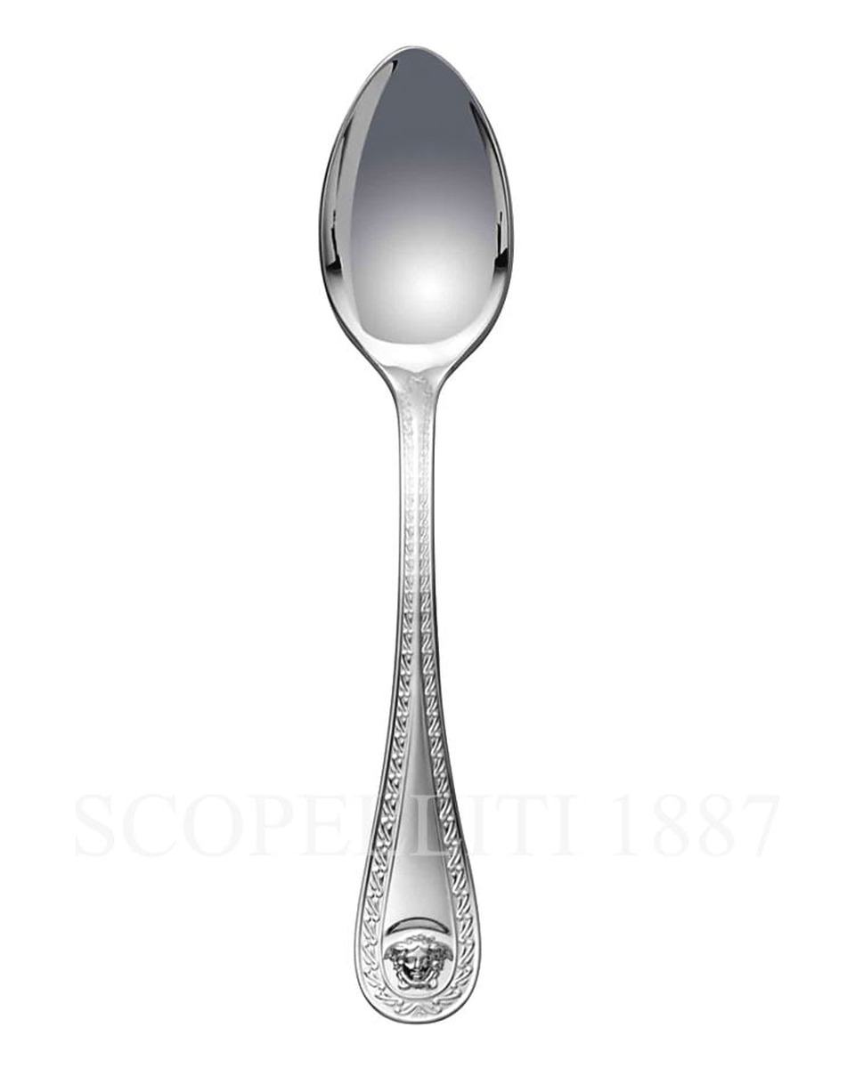 베르사체 Coffee and Tea Spoon 메두사 커트러리 실버 접시 Versace Coffee and Tea Spoon Medusa Cutlery Silver Plated 02206
