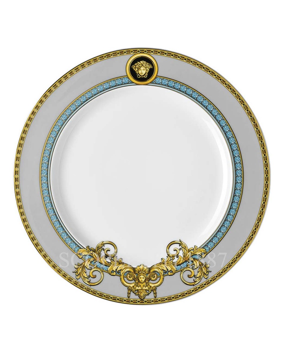 베르사체 Gift Set of 6 에스프레소 컵S and 소서 Prestige Gala Le Bleu Versace Gift Set of 6 Espresso Cups and Saucers Prestige Gala Le Bleu 02255