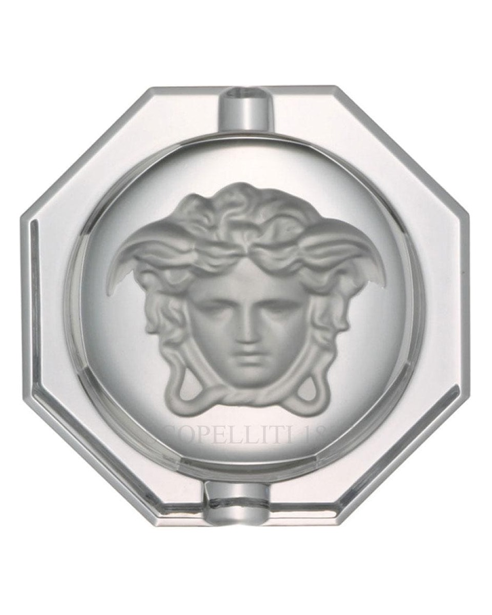 베르사체 ASH트레이 16 cm 메두사 Amplified 골든 Coin Versace Ashtray 16 cm Medusa Amplified Golden Coin 02265